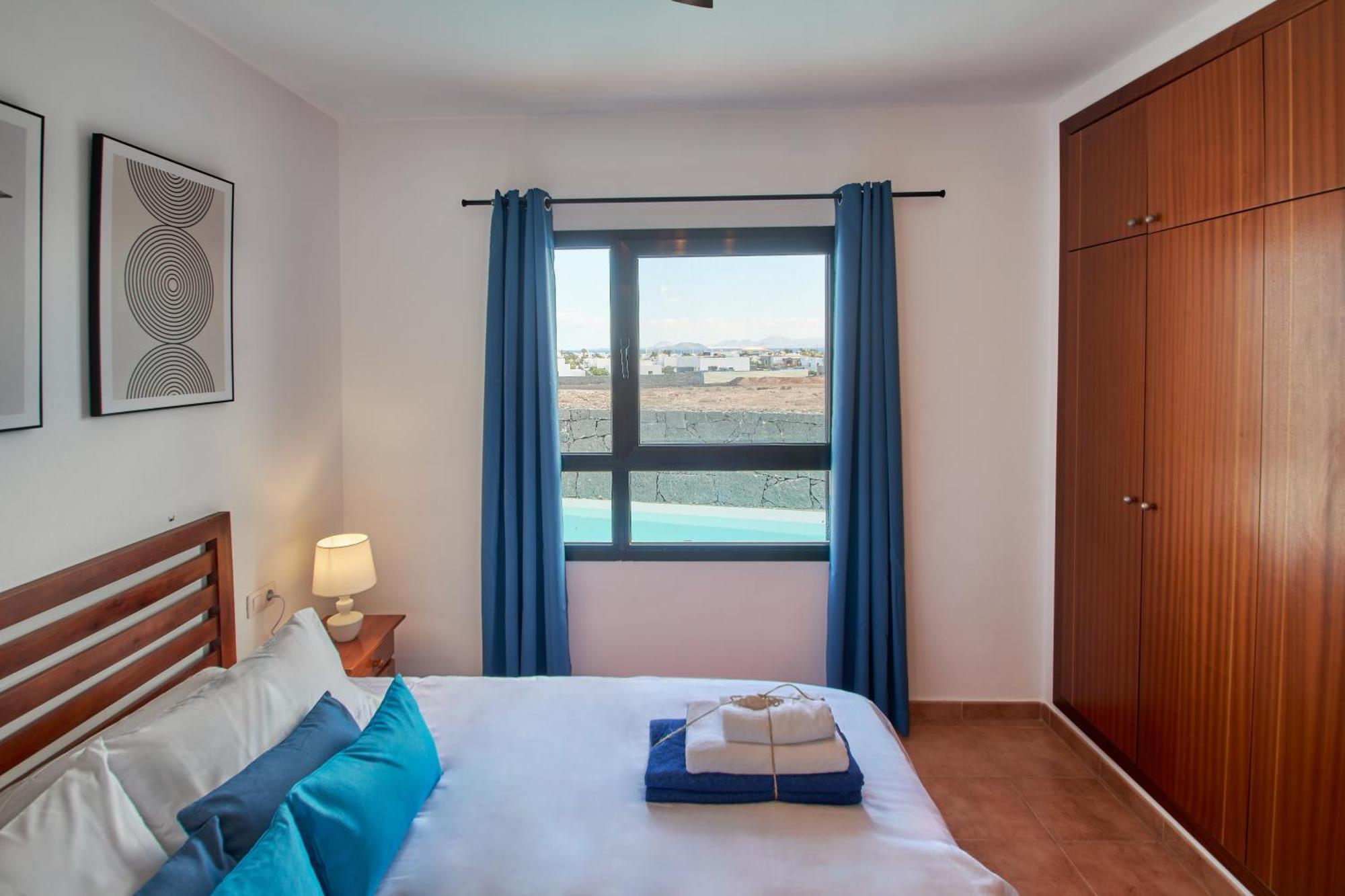 Maria De Timanfaya - Sea And Mountains Views, Pool, Wifi, 15 Minutes Walk To Marina Rubicon Playa Blanca (Lanzarote)