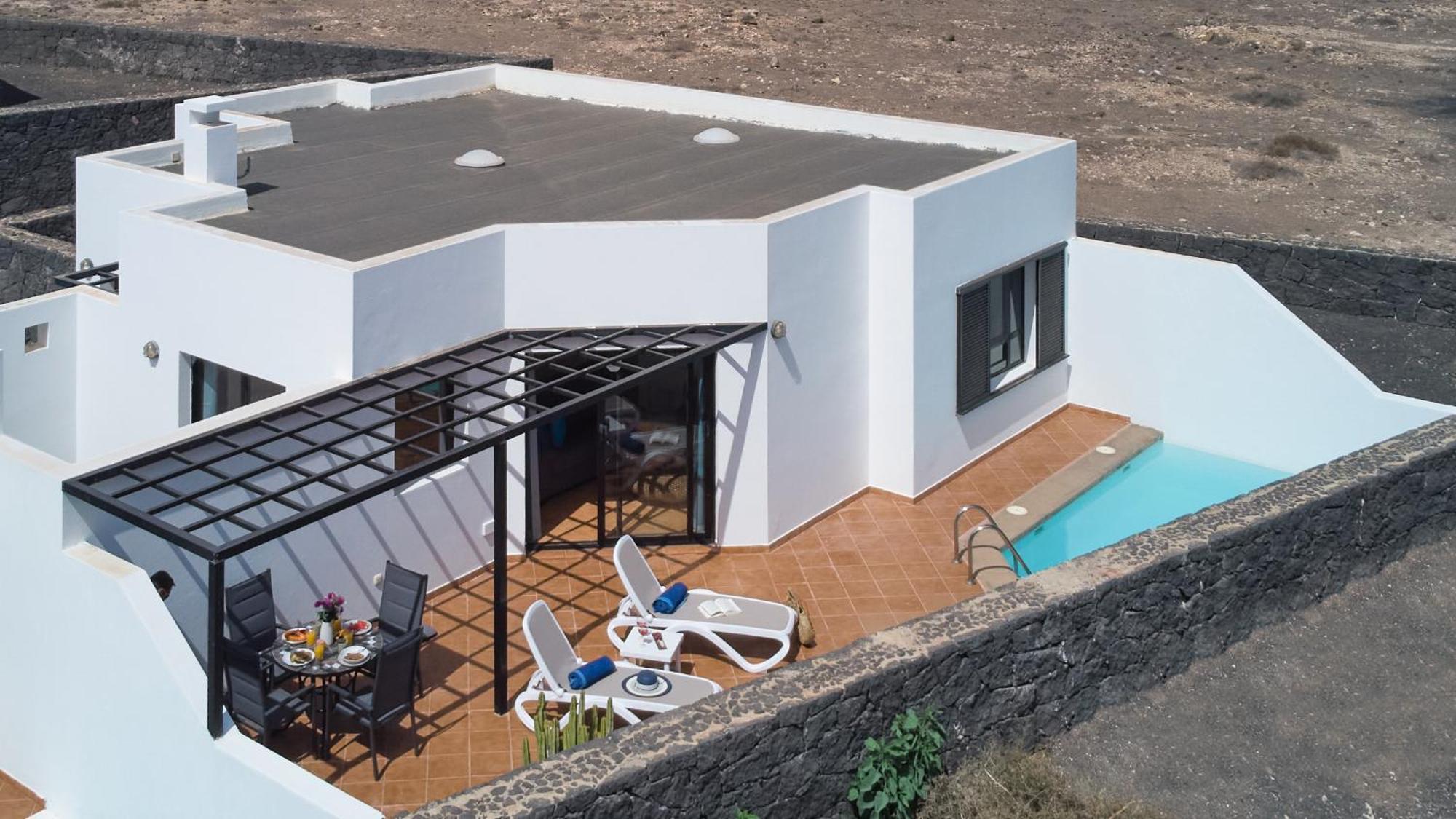 Maria De Timanfaya - Sea And Mountains Views, Pool, Wifi, 15 Minutes Walk To Marina Rubicon