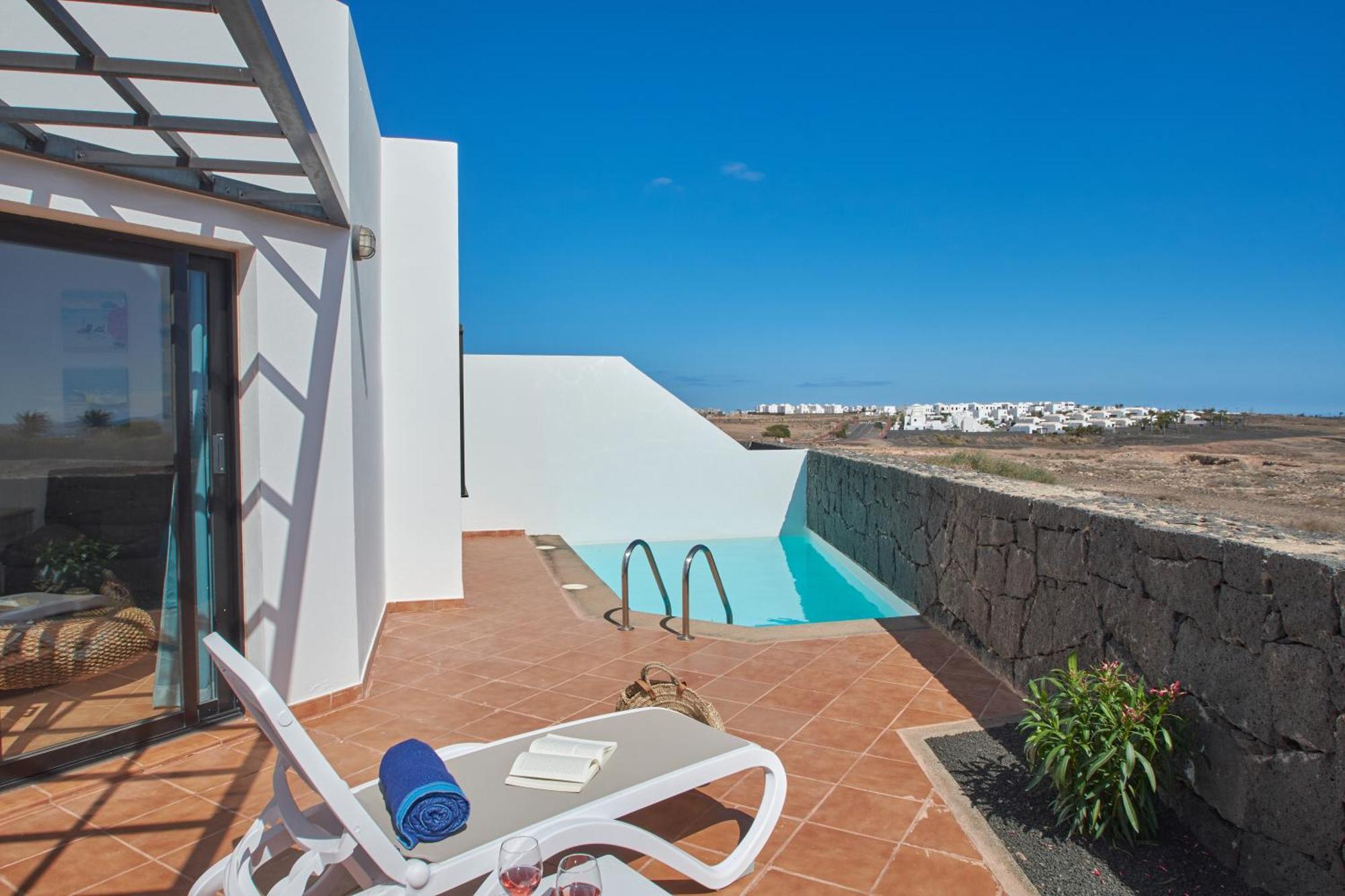 Maria De Timanfaya - Sea And Mountains Views, Pool, Wifi, 15 Minutes Walk To Marina Rubicon Hébergement de vacances Playa Blanca (Lanzarote)